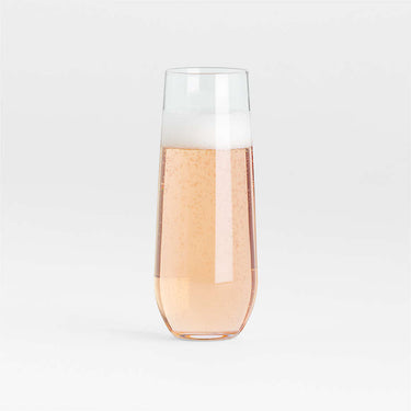 Aspen 9-Oz. Stemless Flute Glass